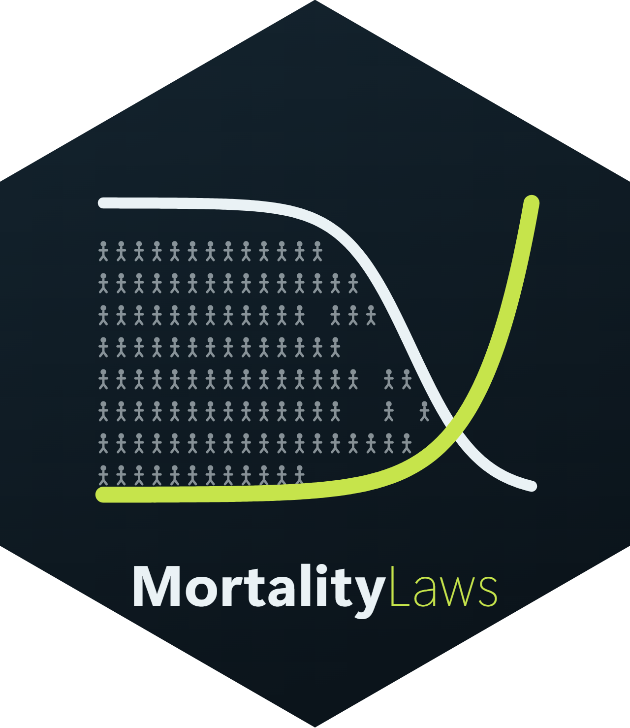 MortalityLaws hex logo