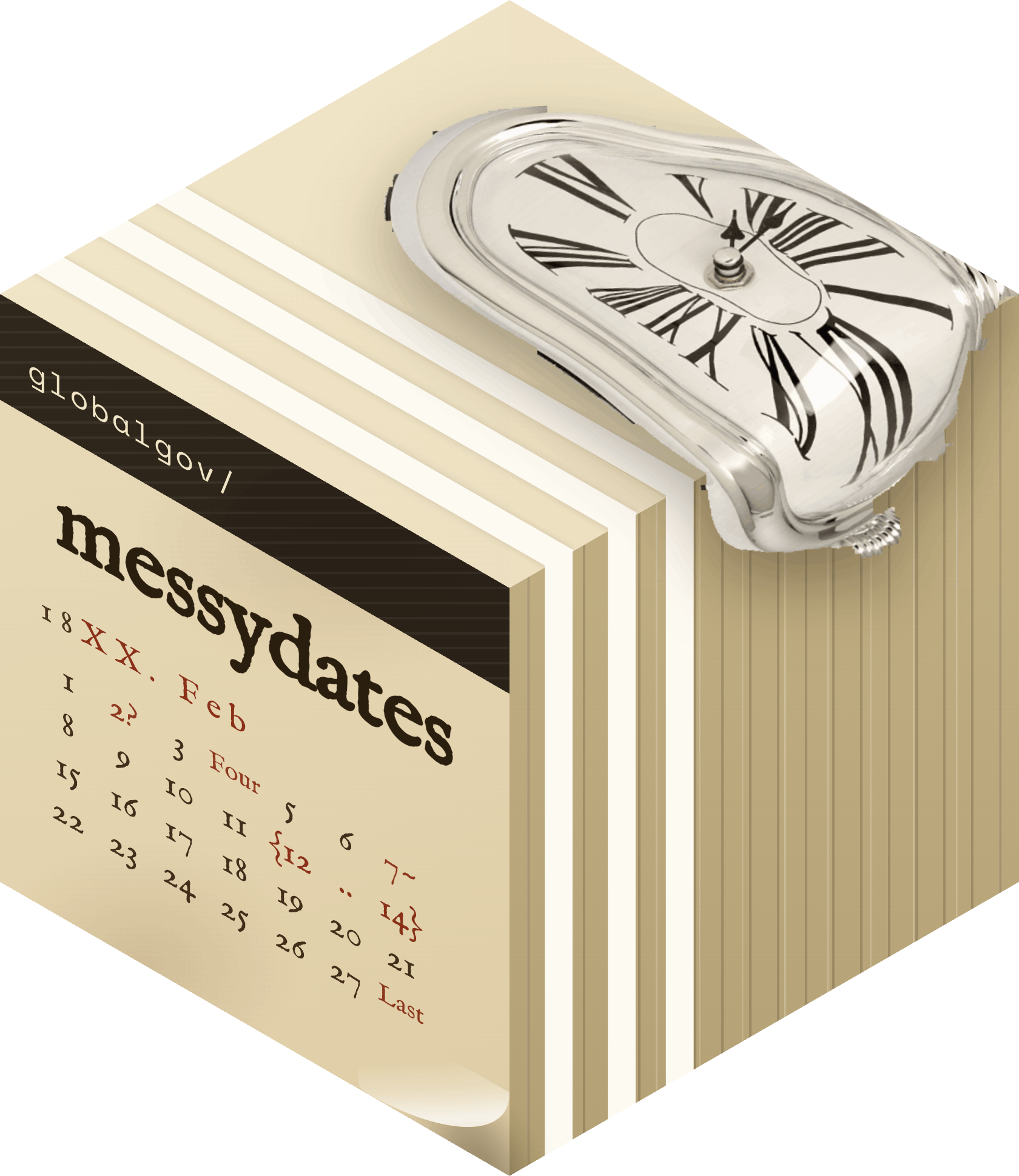 messydates package logo